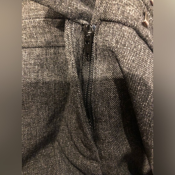 Women’s The Limited Collection Wide Leg With Flare Ankle Gray Trousers Size 14 - Picture 9 of 12